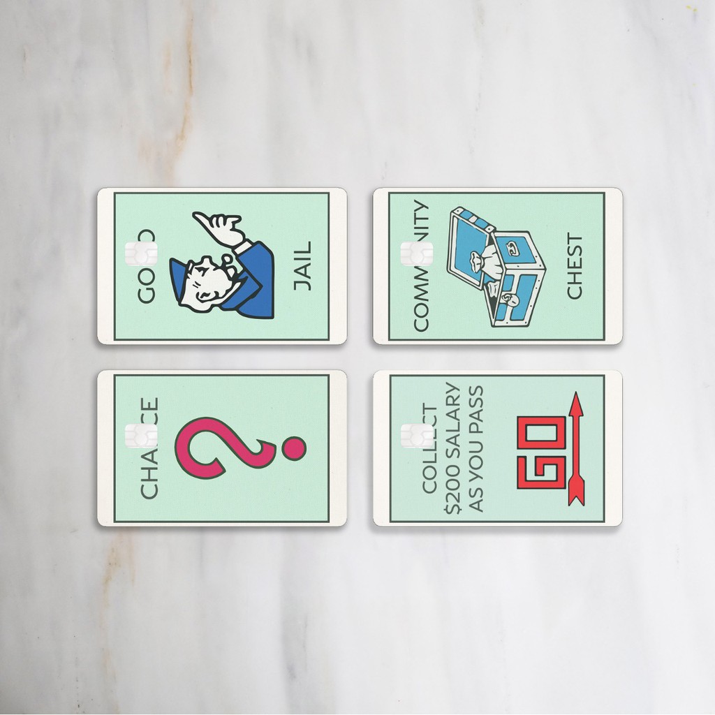 [MONOPOLY] MONOPOLY CARDS ATM / Debit / Credit / Emoney / Flazz Kartu