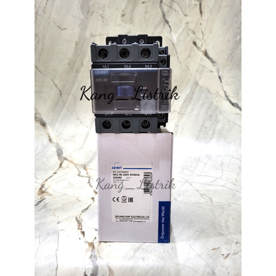 Kontaktor CHINT Magnetic Contactor CHINT NXC-50