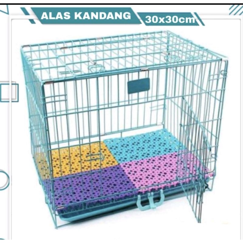 ALAS KANDANG KUCING ALAS KANDANG ANJING ALAS KANDANG KELINCI 30x30