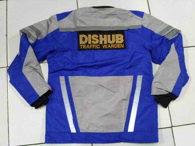 Jaket Dishub Touring Bahan Taslan