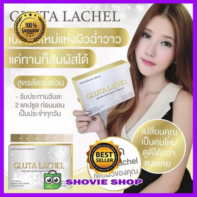 Aman 8748ds8 Terbaik 0 Asli Thailand Suplemen Pemutih Kulit Premium Gluta Lachel Original Shopee Indonesia