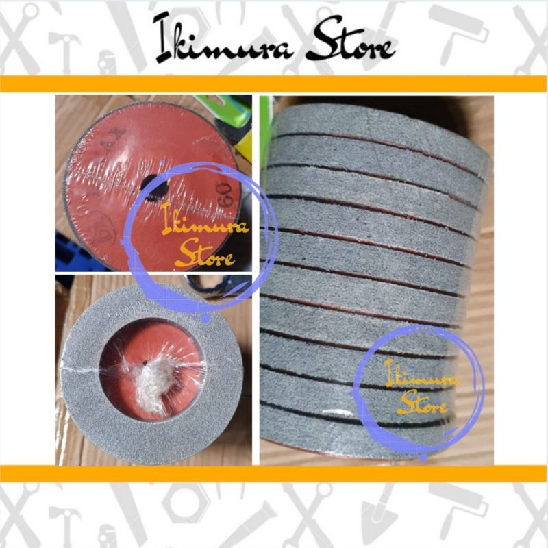 Amplas Gerinda Sponge DOMAX no 60 / 120 / 180 / 220 / 320 / 600 / 800 / 1000 Amplas Poles Gerinda
