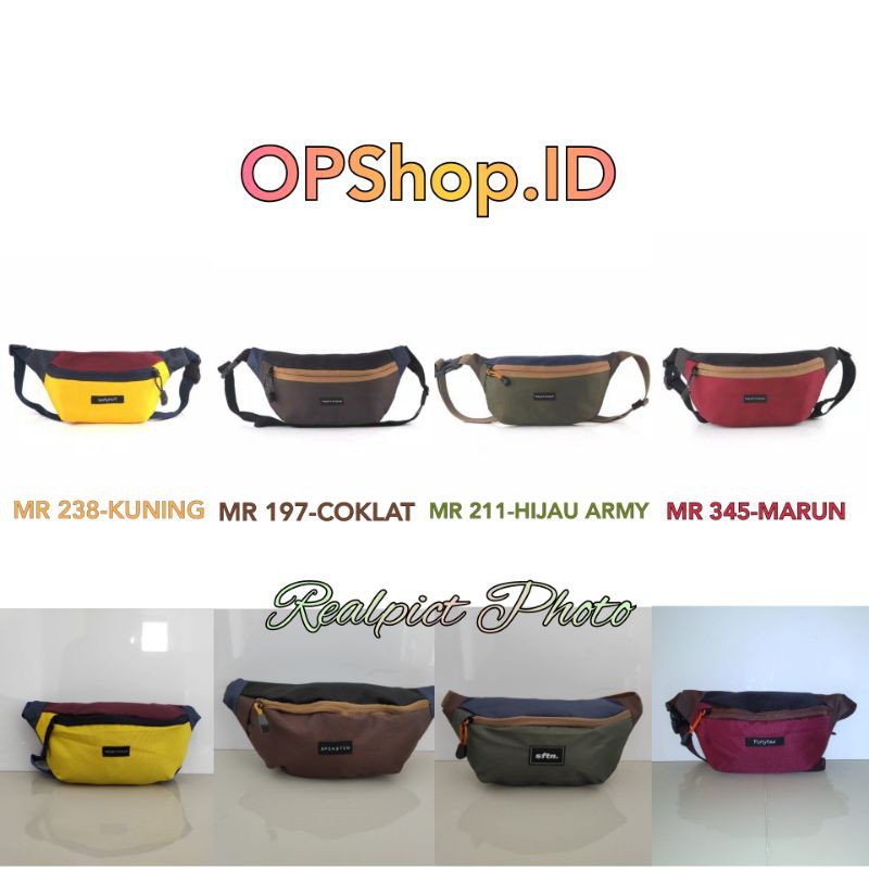 Tas Waist Bag Pria MR 238, MR 197, MR 211, MR 345