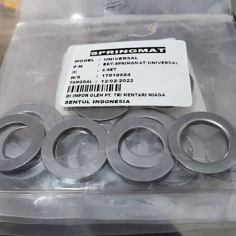 GANJELAN BRT  SPRING MAT BRT / RETAINER SET ( KLX / CRF / SONIC / NVL )