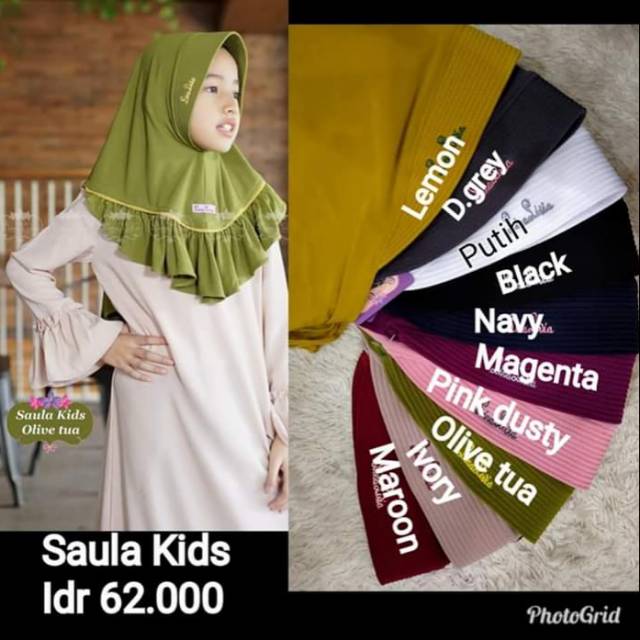 Jilbab instan Anak Rempel Saula by Lina Livia