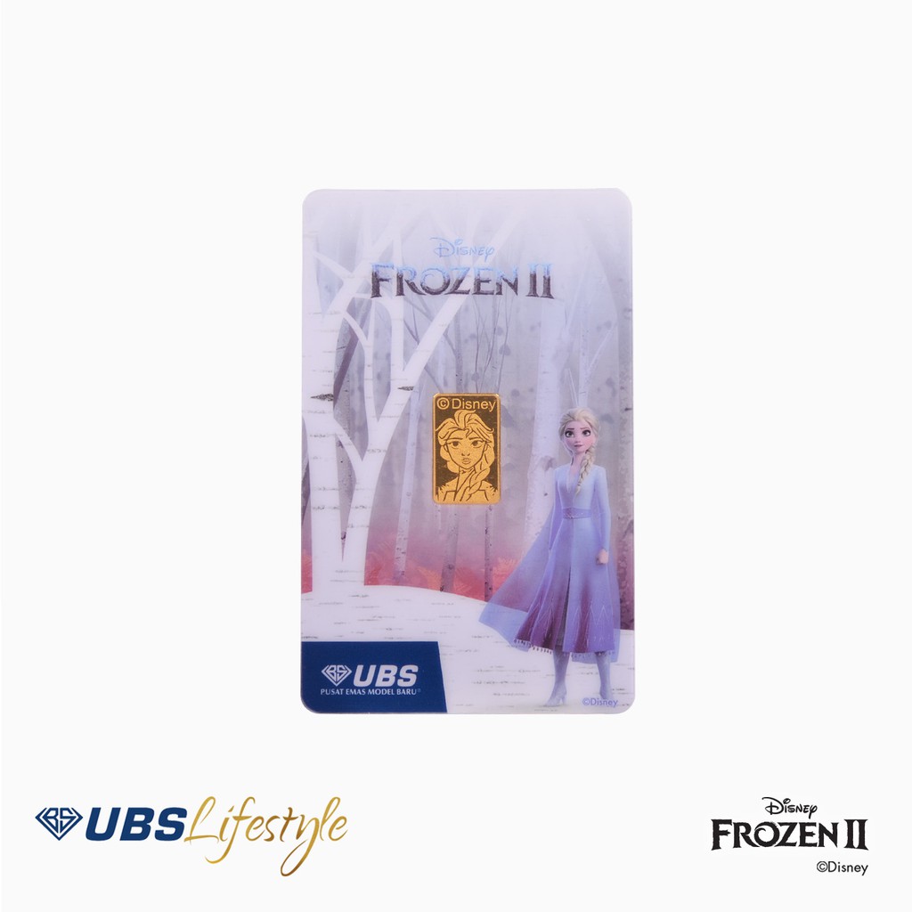 UBS Logam Mulia Disney Frozen Elsa 2 Gr