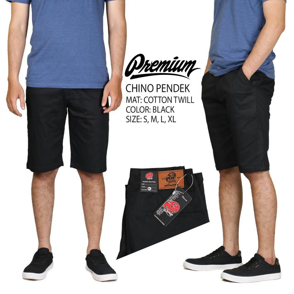 Celana Pendek Pria Chino Cino Pendek Trendy Celana Pendek Distro Kualitas Premium Original Rezaraka