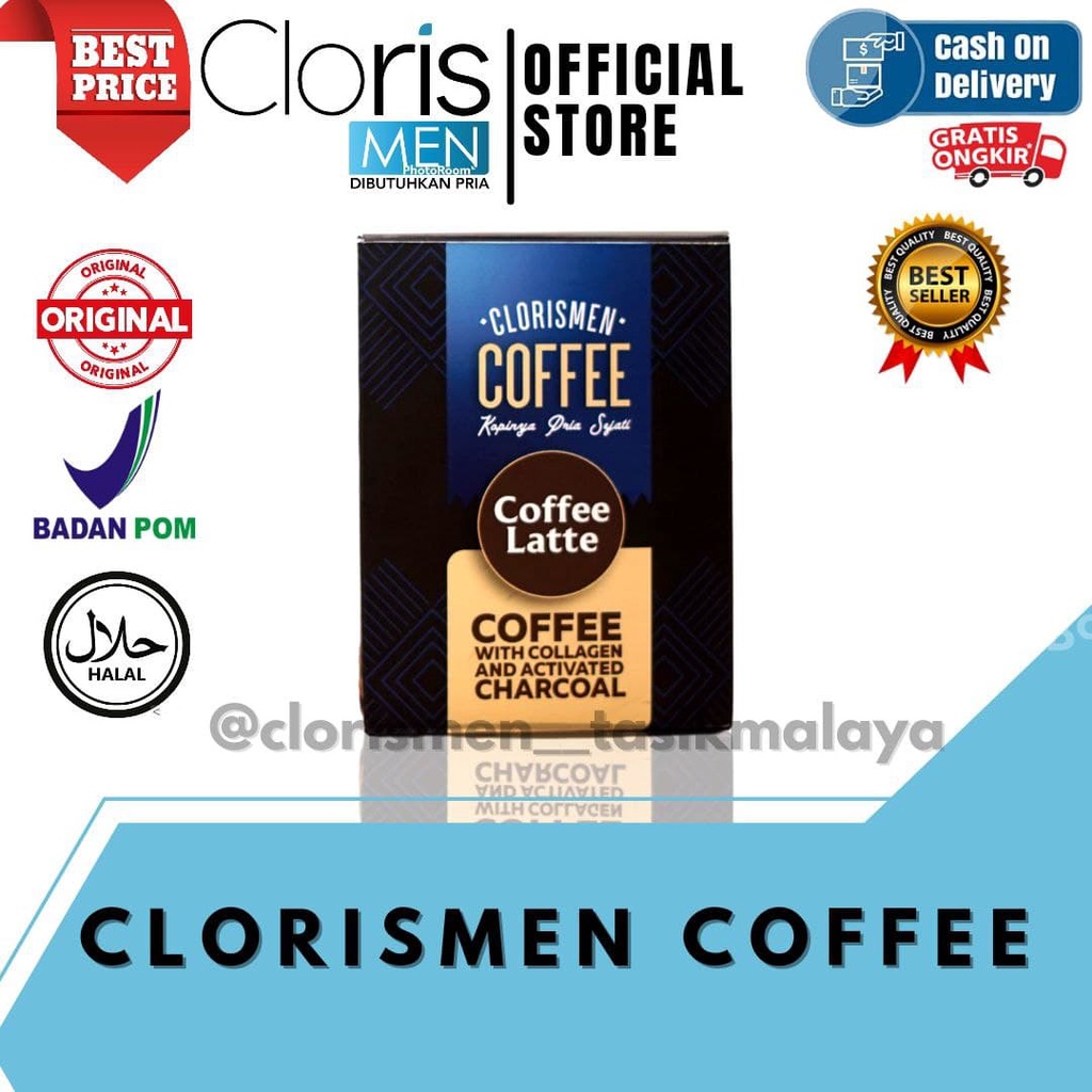 

CLORISMEN COFFEE ORIGINAL || CLORIS MEN COFFEE PERAWATAN SEMUA BAGIAN KULIT PRIA DARI DALAM
