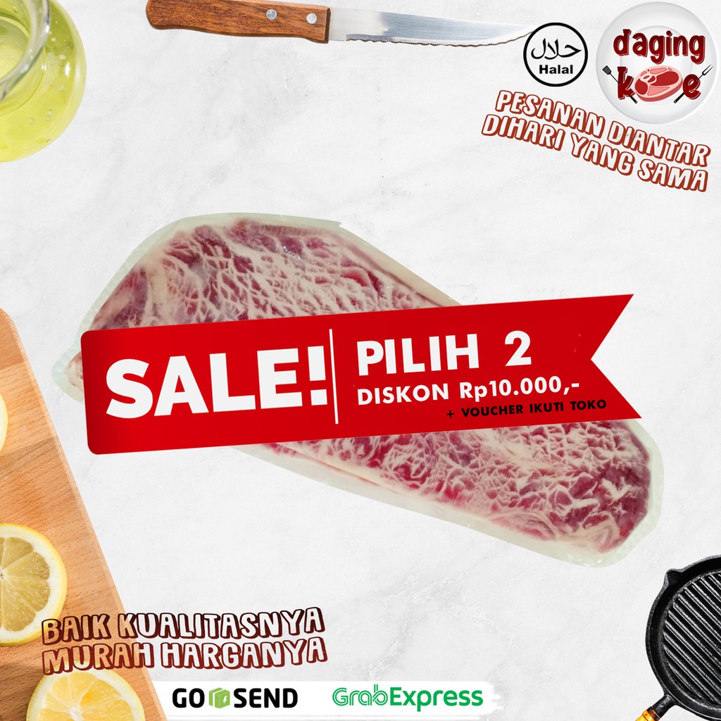 

DAGING SAPI SIRLOIN AUS PREMIUM GRADE DK136