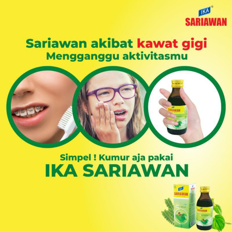 Gom obat sariawan | Ika sariawan 120ml