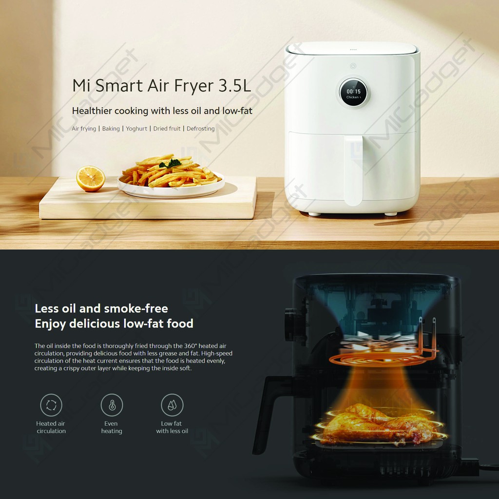 Xiaomi Smart Air Fryer 3.5L - Penggorengan Tanpa Minyak