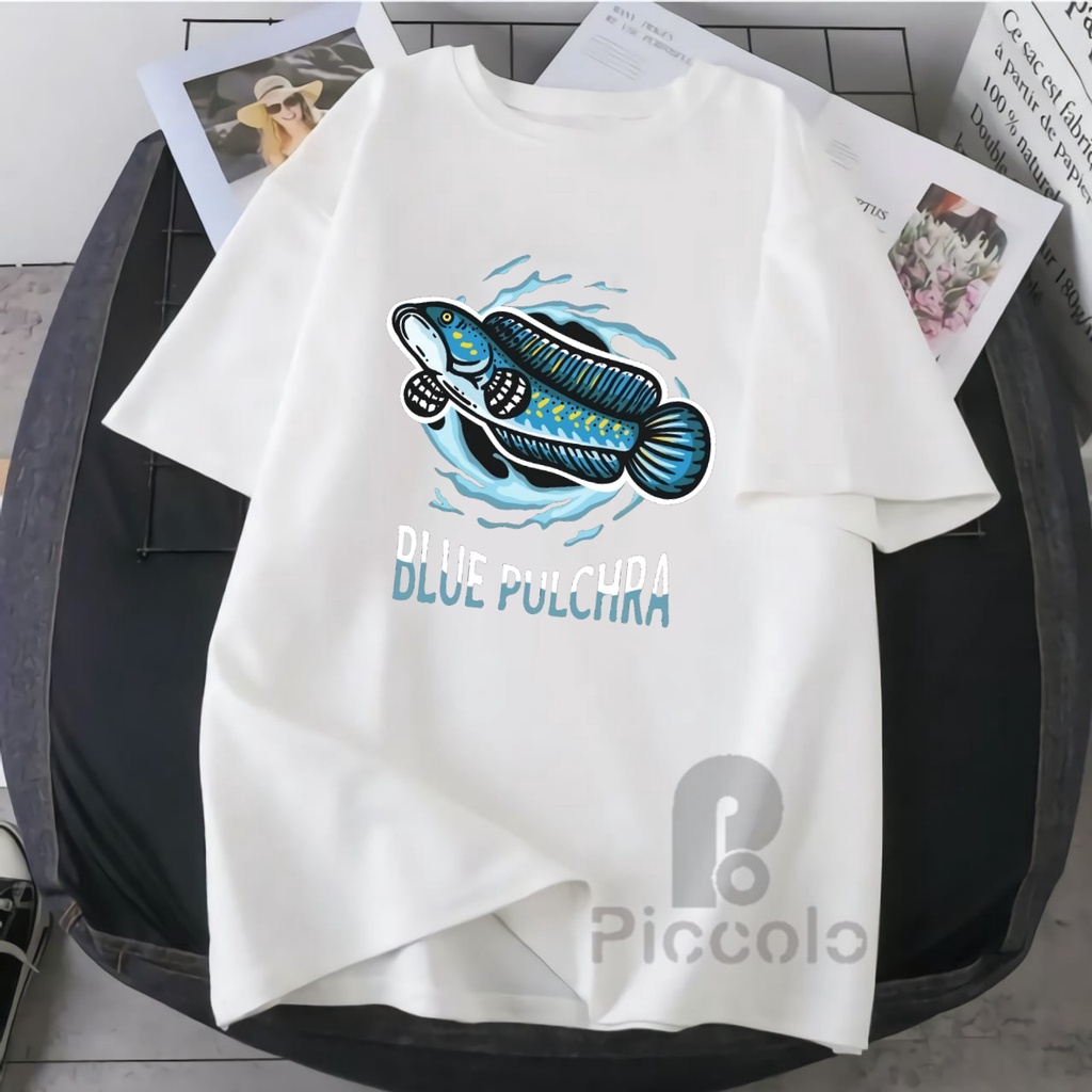 BAJU ANAK KAOS ANAK CHANA BLUE PULCHRA ATASAN ANAK