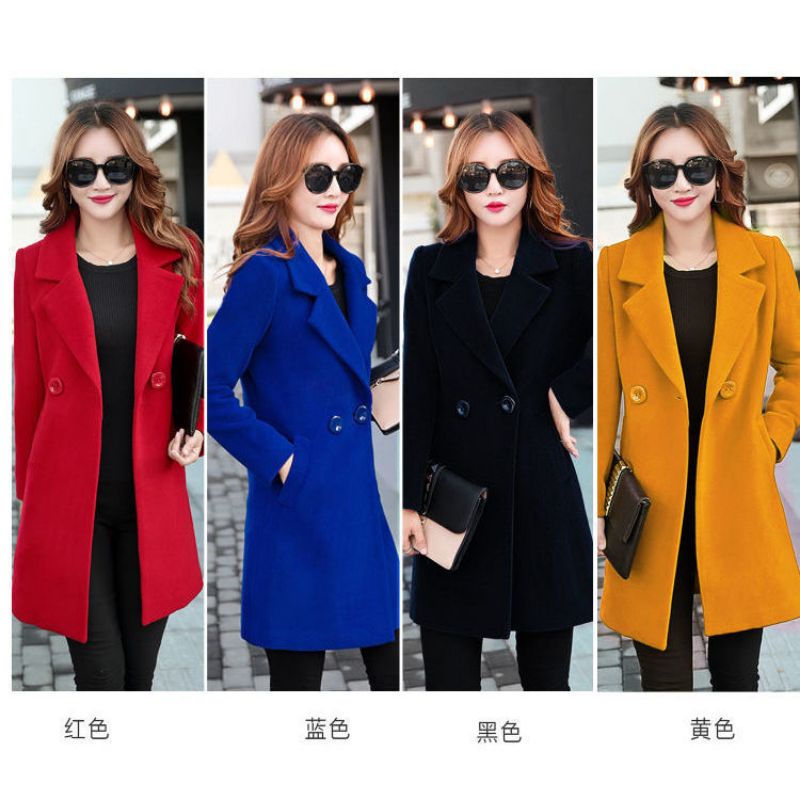 COAT JAKET WANITA WOOL