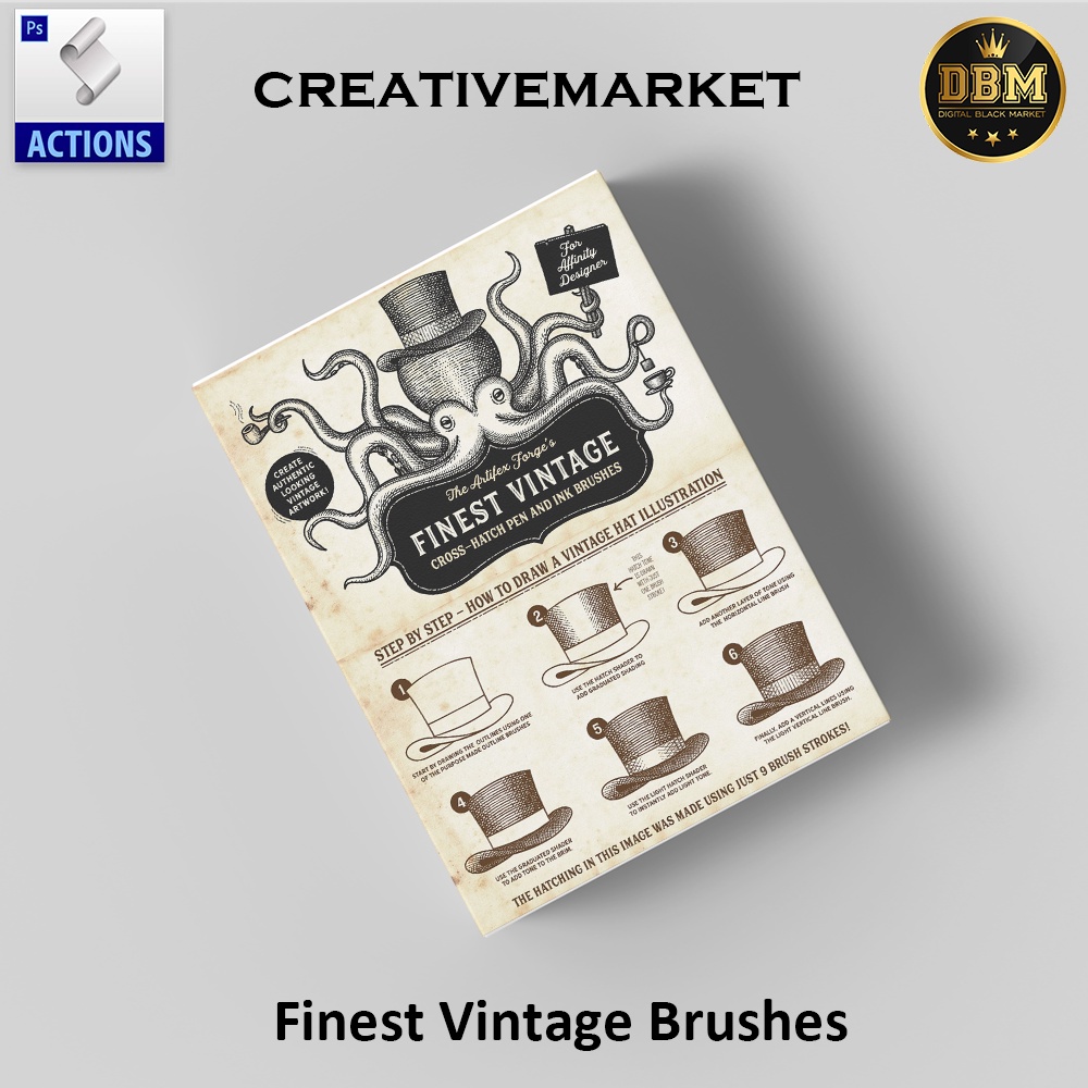 Finest Vintage Brushes - Affinity Designer