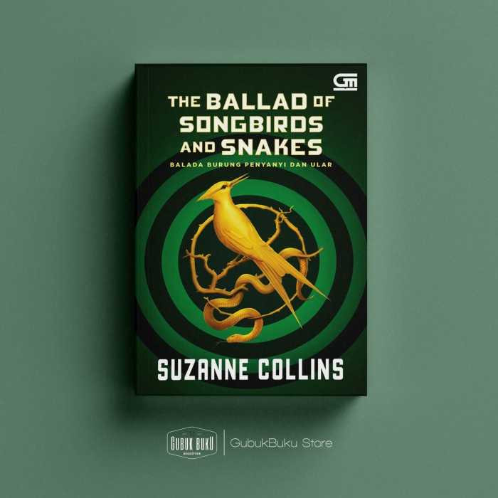 

HOT SALE!!! BUKU NOVEL : THE BALLAD OF SONGBIRDS AND SNAKES - SUZANNE COLLINS TERBARU