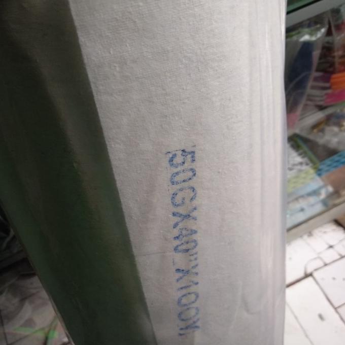 ((((()paling dicari] KAIN KERAS | ALAS BORDIR | 50G | PER ROLL