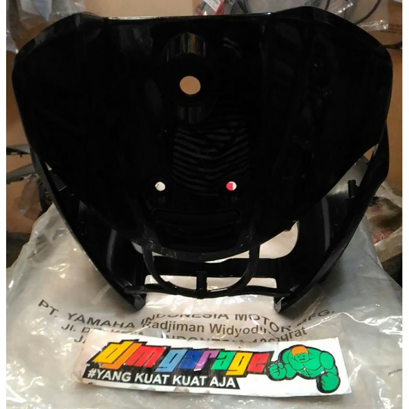 tameng depan nouvo lele hitam original cover tameng depan nouvo lele hitam original