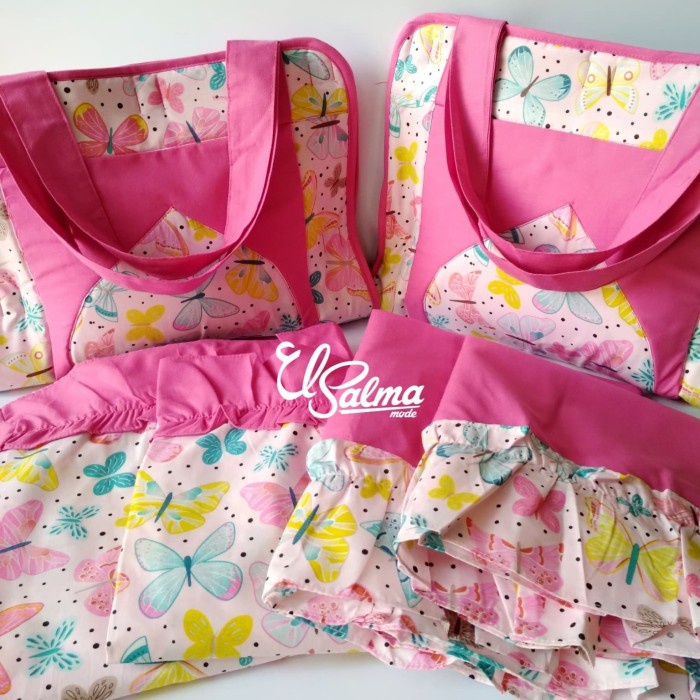 X2A0Daflgs Mukena Anak Kimono Girls Size L Fsg0011H