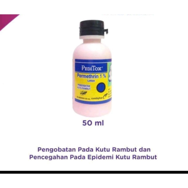 peditox pengobatan kutu rambut