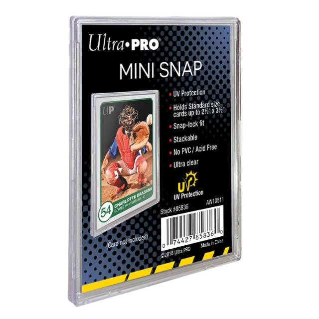 ULTRA PRO MINI SNAP CARD HARDCASE PHOTOCARD