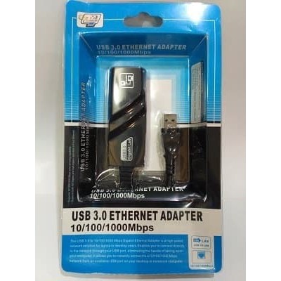 Usb 3.0 to lan Gigabit ethernet adapter 10/100/1000Mbps