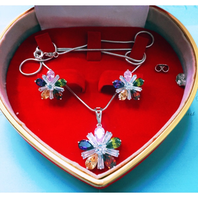 Set Kalung Zircon