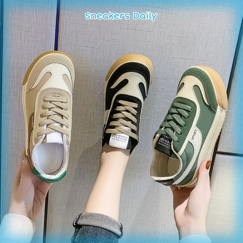 COD SD 8801 Sepatu Sneakers Sport Wanita Shoes Korea Style