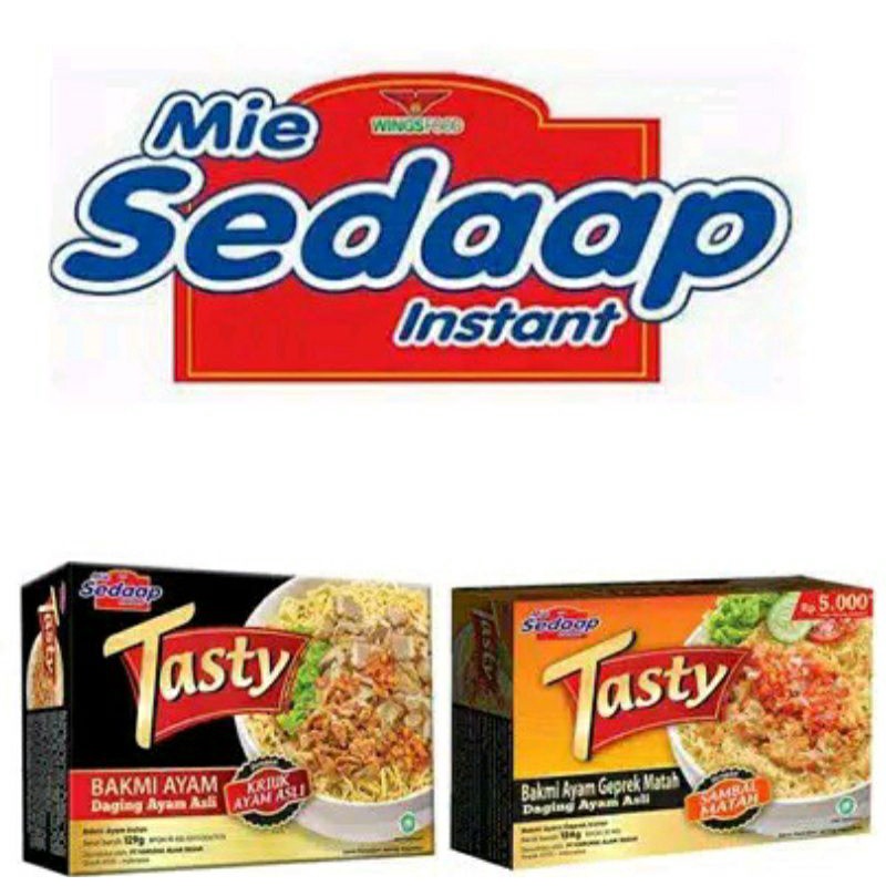 Jual Mie Sedap Tasty Geprek Matah Dan Bakmie Ayam Shopee Indonesia