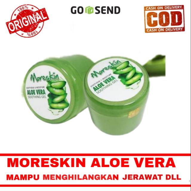 MORESKIN ALOE VERA SHOOTING GEL ORIGINAL NASA - ALOE VERA