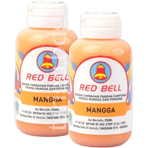 

Red Bell Pasta Mangga 55ml RedBell Perisa Mango dan Pewarna Makanan