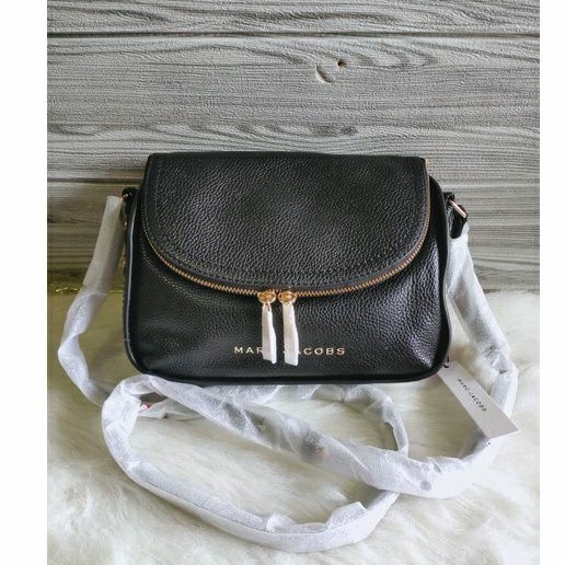 tas marc jacobs groove mini messenger black
