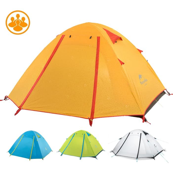 Tenda Naturehike Tent 2018 4P-Series NH18Z044-P - Biru