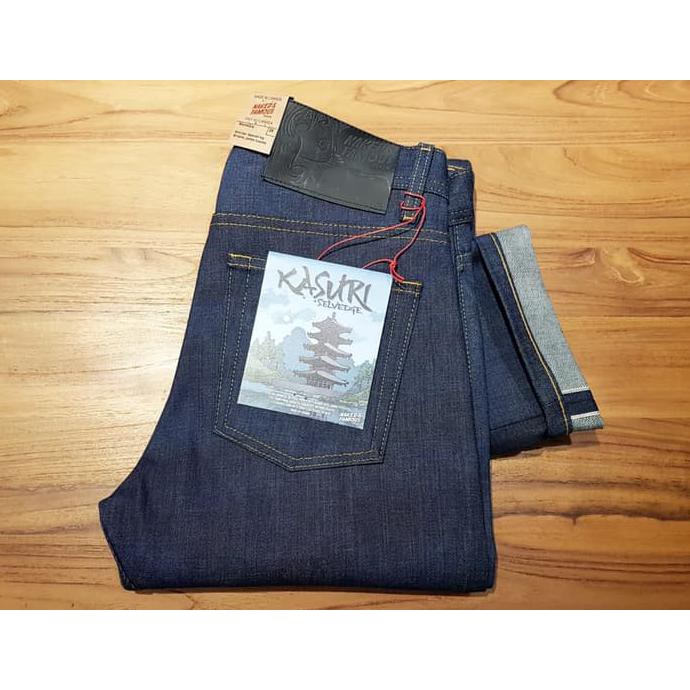 weird guy kasuri selvedge