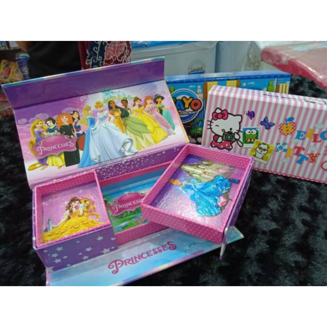 

Tempat Pensil Karakter Dus tanggung 2 Tingkat SUPER LUCU HARUS PUNYA!