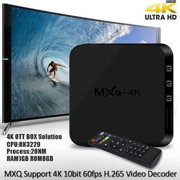 Spesial TV Box MXQ 4K RK3229 Android 4.4 1GB8GB terbaik