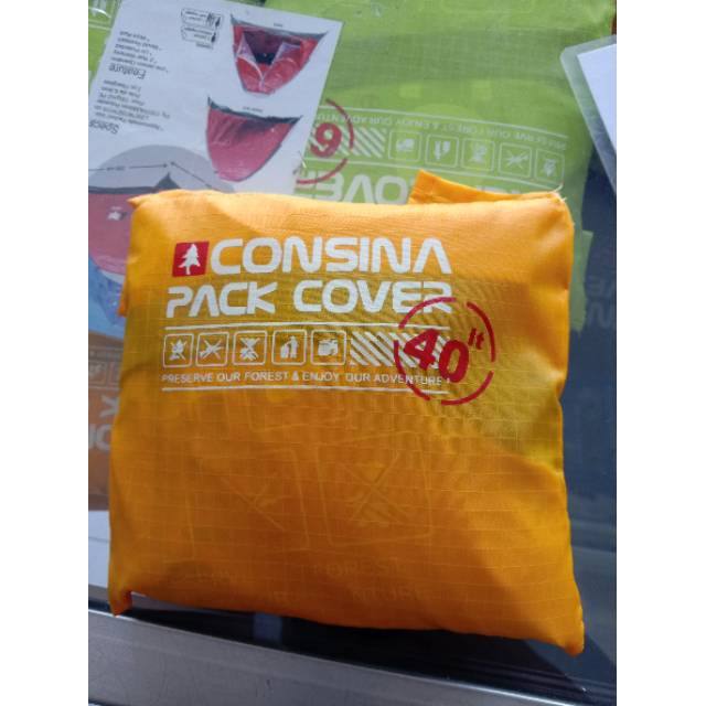 RAINCOVER CONSINA 40 LITER PACK COVER