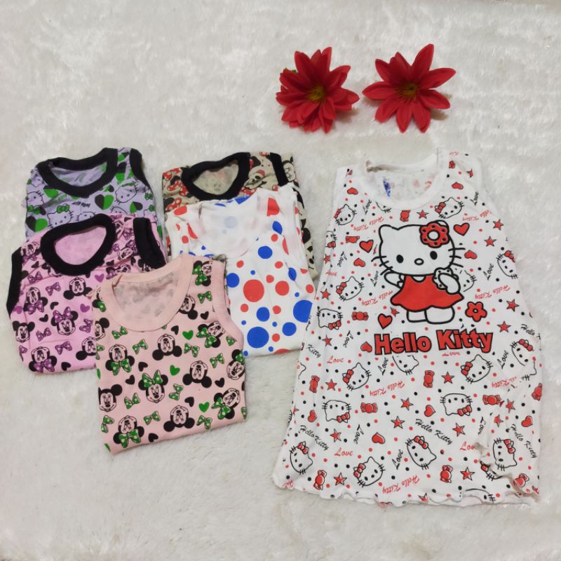 Daster Singlet Bayi Harian Adem Nyaman Dipakai Dress Murah