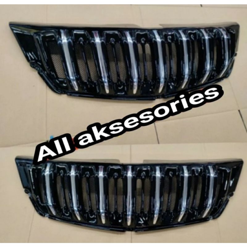 Grill Wuling Cortez Hitam Glossy