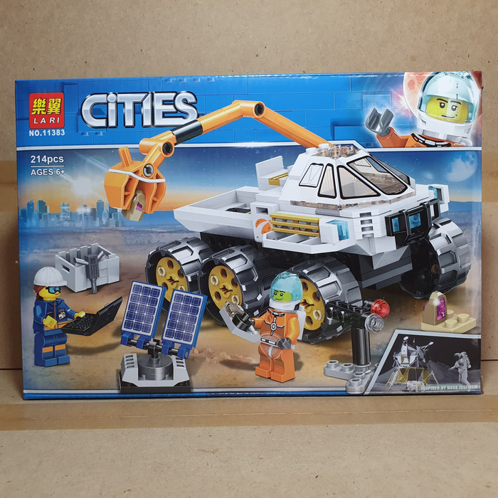 READY Bela Lari 11383 City Rover Space Exploration. Lego Compatible TERBATAS