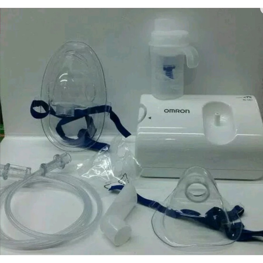 New Omron Alat Uap Nebulizer NE-C801 Alat Bantu Sesak Nafas Anak