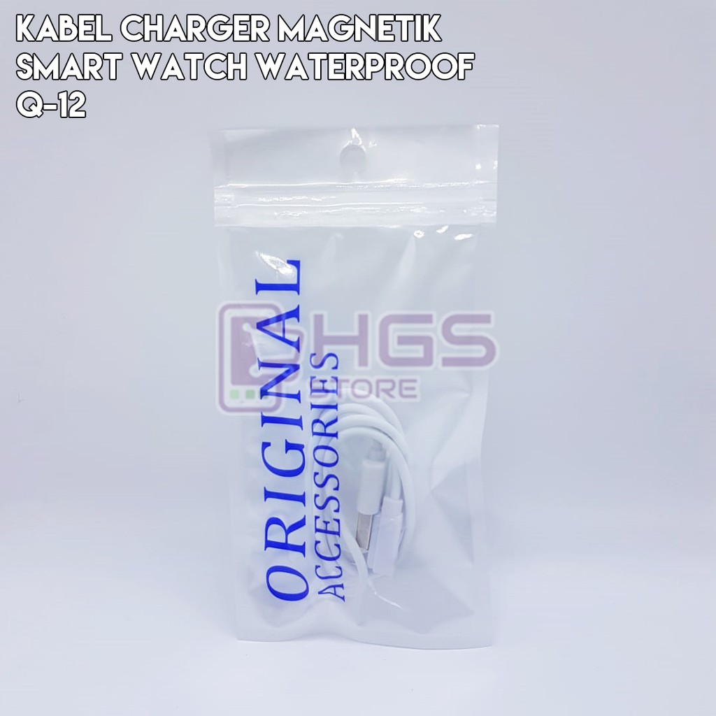 KABEL CHARGER MAGNETIK JAM TANGAN IMOO KW / CASAN SMART WATCH ANTI AIR Q-12