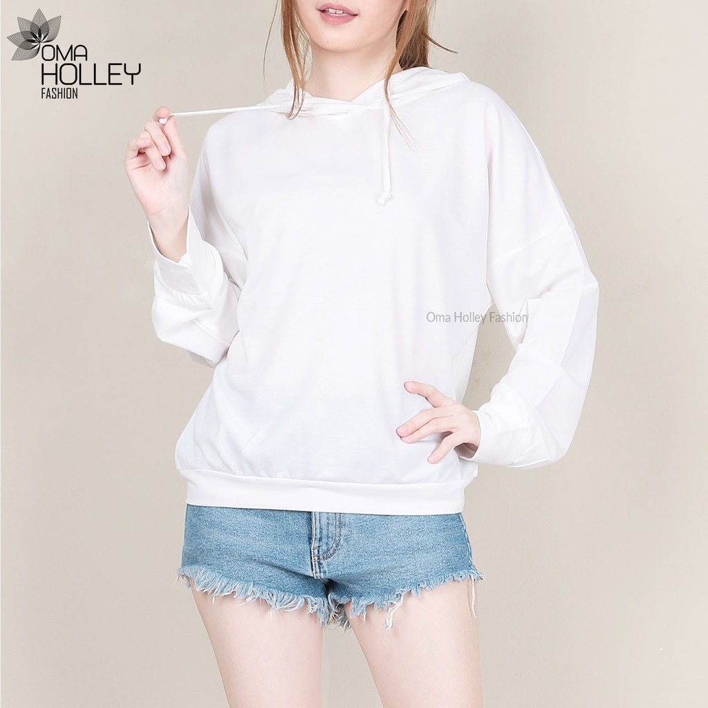 (COD) OH Fashion Casey Mizuki Hoodie Wanita Lengan Panjang #6102