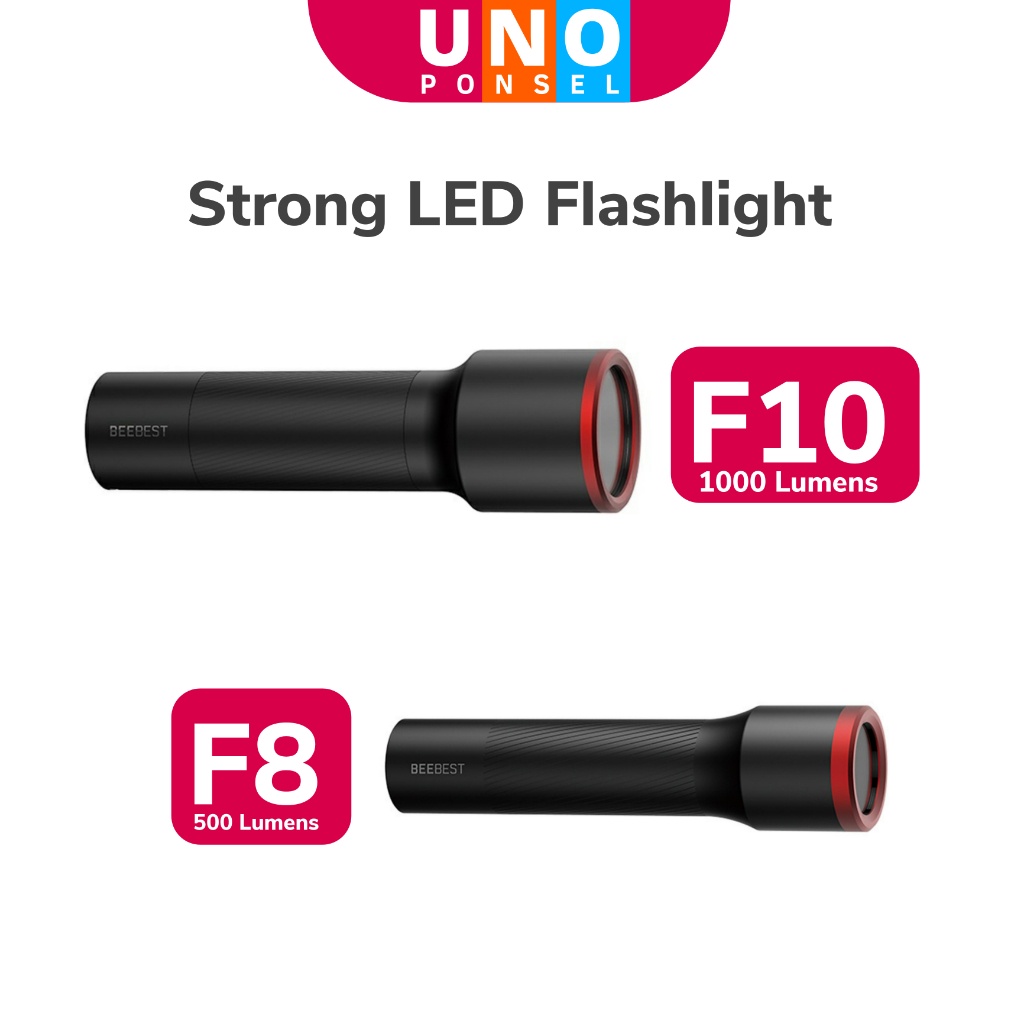 Beebest F8 / F10 Strong LED Flashlight IPX7 Waterproof
