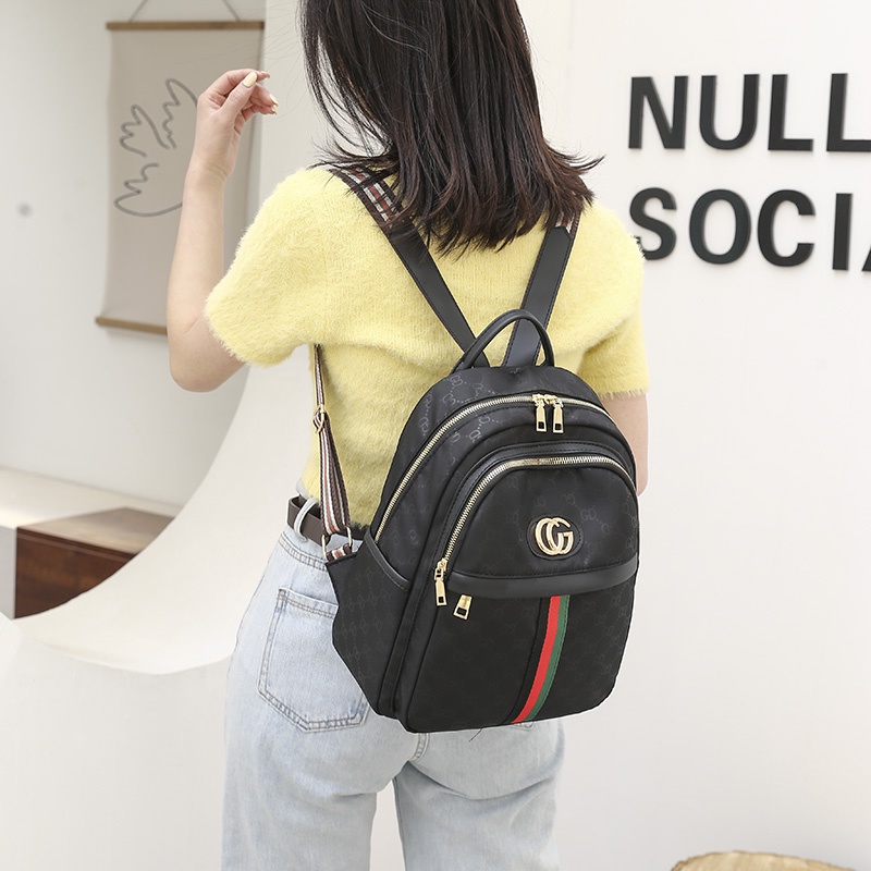 Besar tas Ransel Wanita perempuan tas galas Fashion Travel Backpack beg belakang wanita ransel  beg sandang Women's Bags Ladies 9938