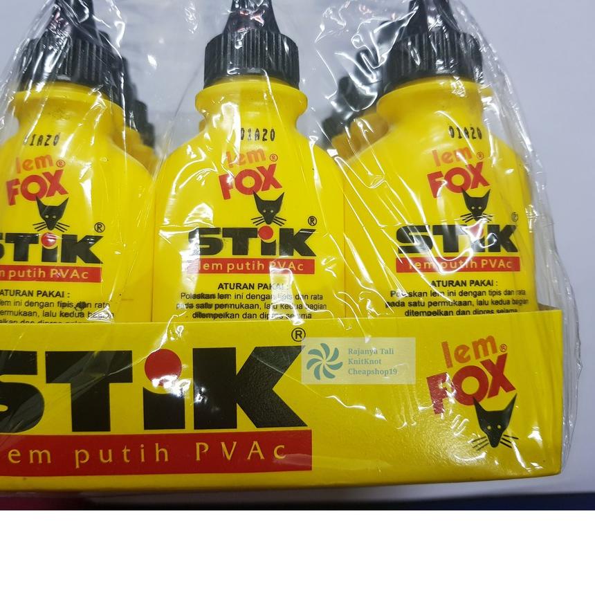 

⚡erbu Kejutan LEM FOX STIK 60 GRAM LEM PUTIH PVAC harga bersaing