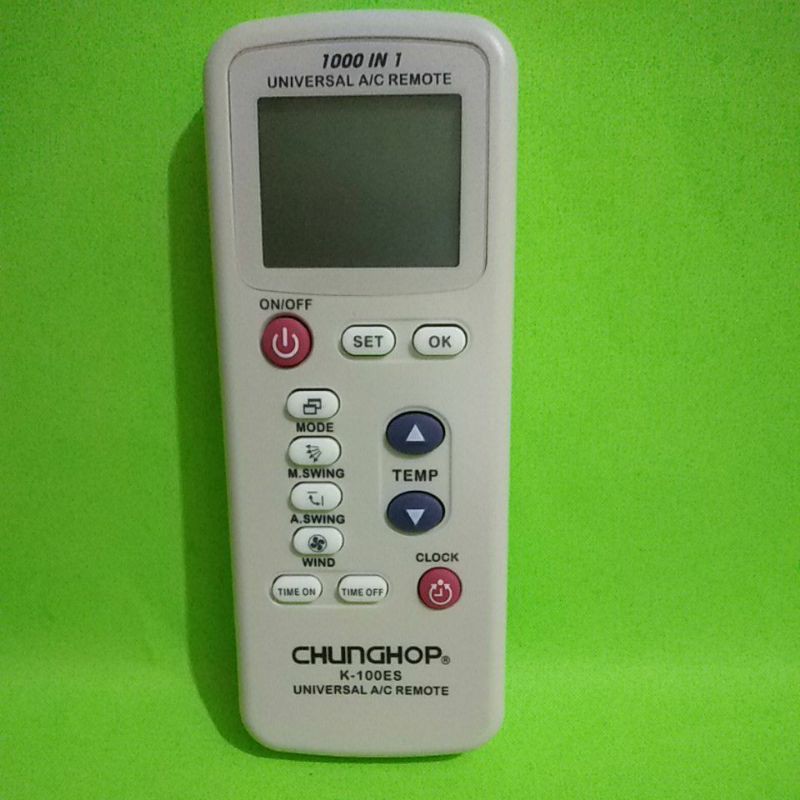 REMOTE REMOT AC MULTI UNIVERSAL CUNGHOP K-100ES