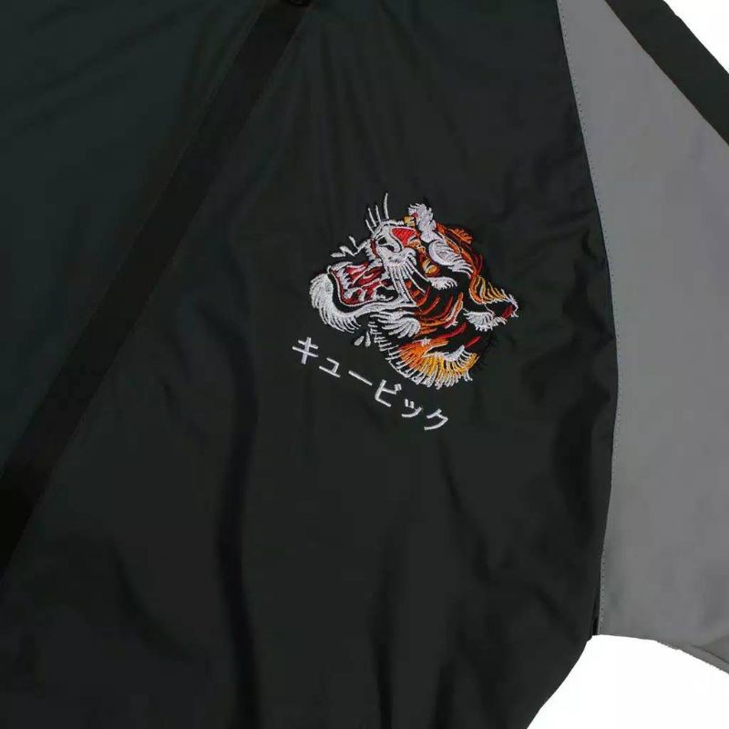 Jaket Sukajan Tora Green Army