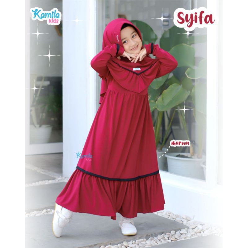 SYIFA DRESS GAMIS ANAK BY KAMILA KIDS