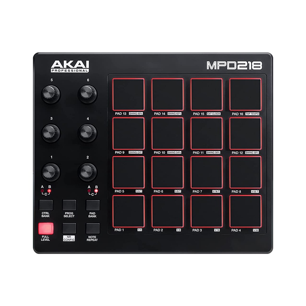 [Ready Stock] Akai MPD218 | MPD 218 USB Pad Controller