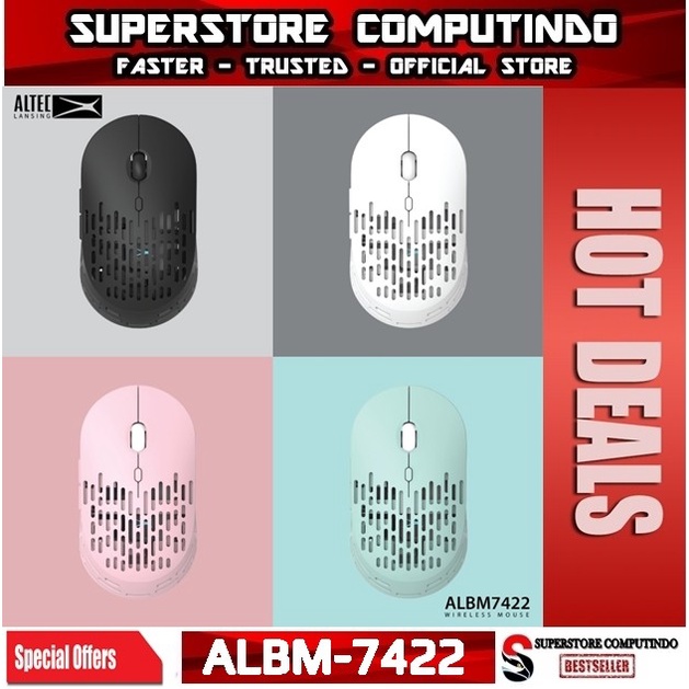 Mouse Wireless Altec Lansing ALBM-7422 Rechargeable |Altec ALBM7422